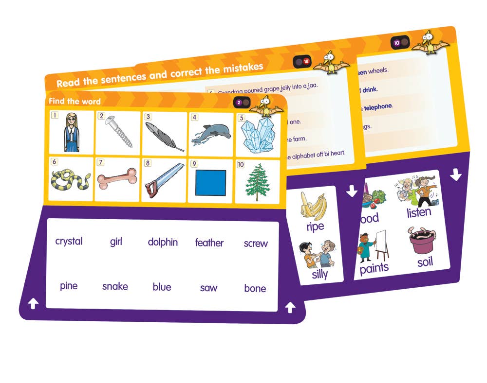 Discovery Toys - Wholesale Learning Cards - Kids & Baby - THINK IT THROUGH Learning Tiles READING Set12