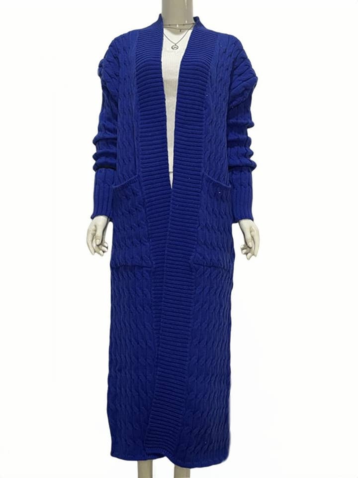 Productseeker - Wholesale Coat - Women's - CT037 Cozy Plus Size Long Knit Sweater Coat17