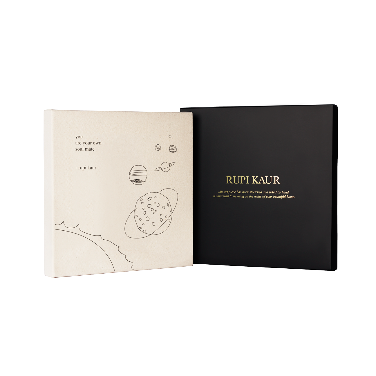 Rupi Kaur - Wholesale Art Print - 'own soul mate' Canvas2