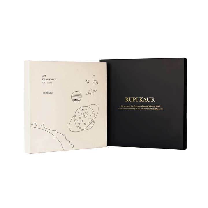 Rupi Kaur - Wholesale Art Print - 'own soul mate' Canvas2