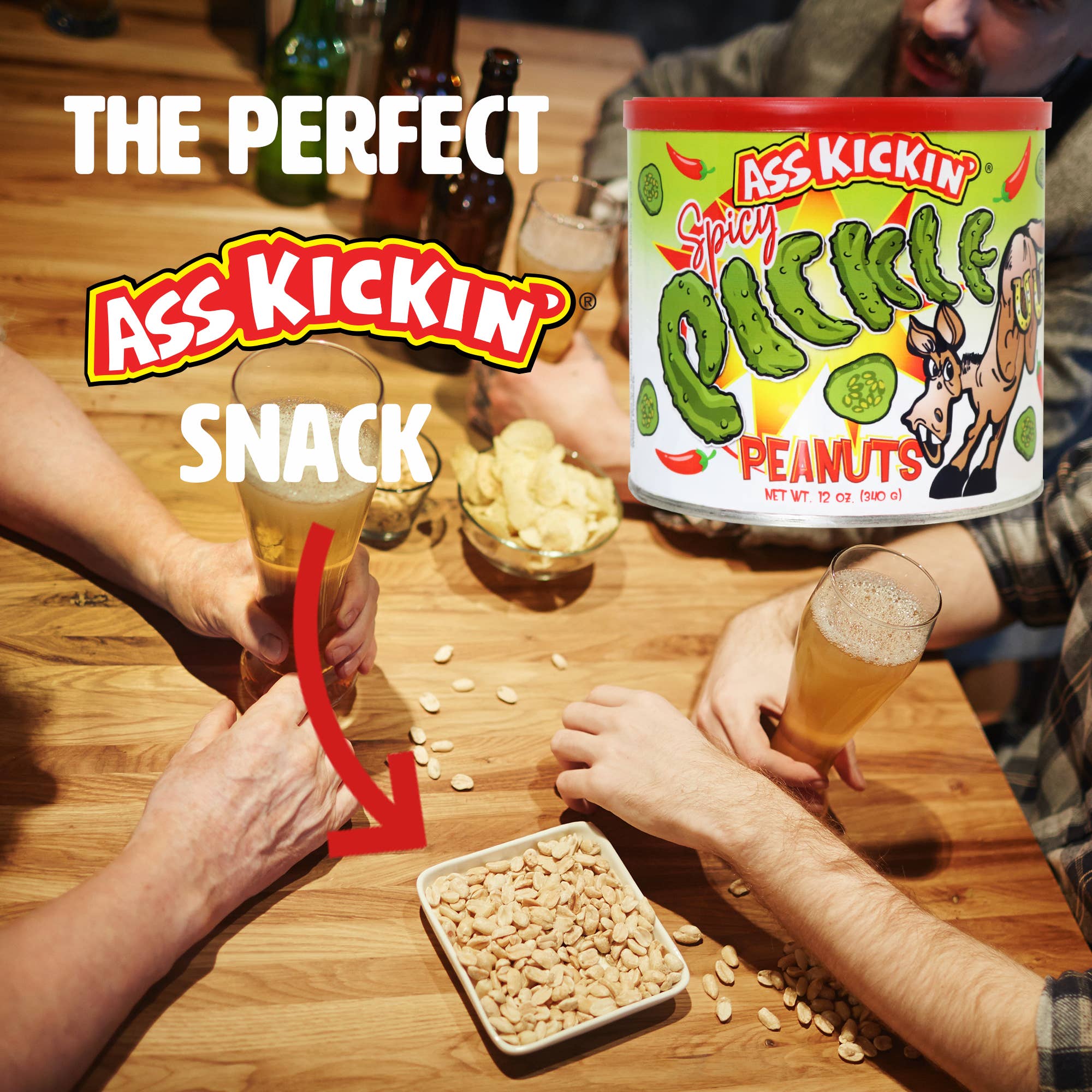 Southwest Specialty Food - Wholesale Nuts - Ass Kickin’ Spicy Pickle Peanuts3