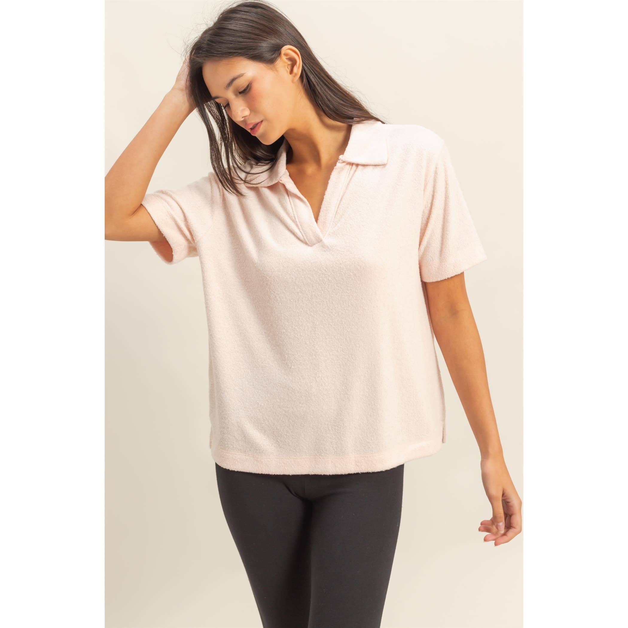 HYFVE - Wholesale Shirt - Women's - Collared Short-Sleeve Top14