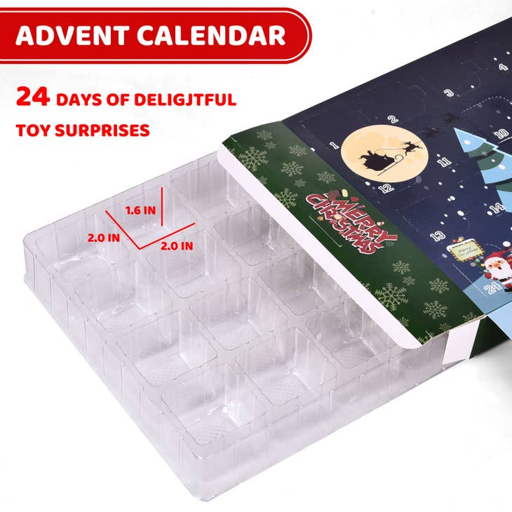 Fun Little Toys Christmas Diamond Art Kit Advent Calendar, Diamond