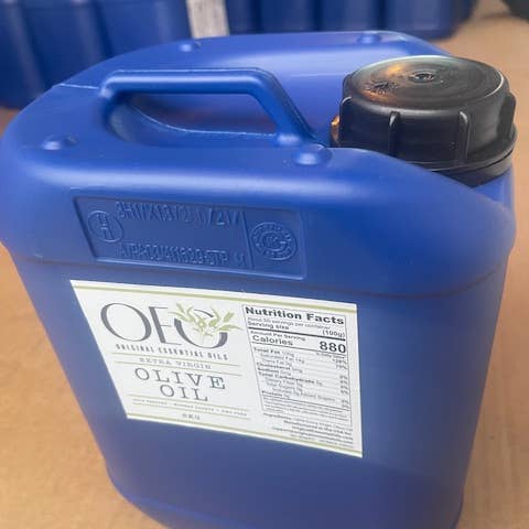 Cold-Pressed Food-Grade Extra-Virgin Olive Oil for wholesale by The Old Town Soap Company