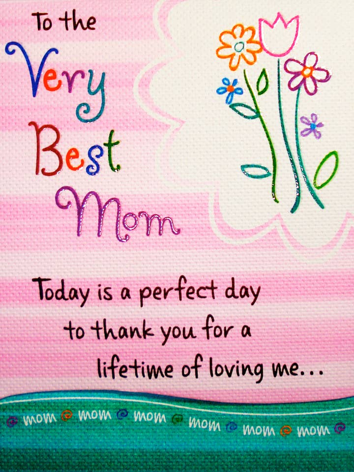 TO THE VERY BEST MOM for wholesale by Blue Mountain Arts