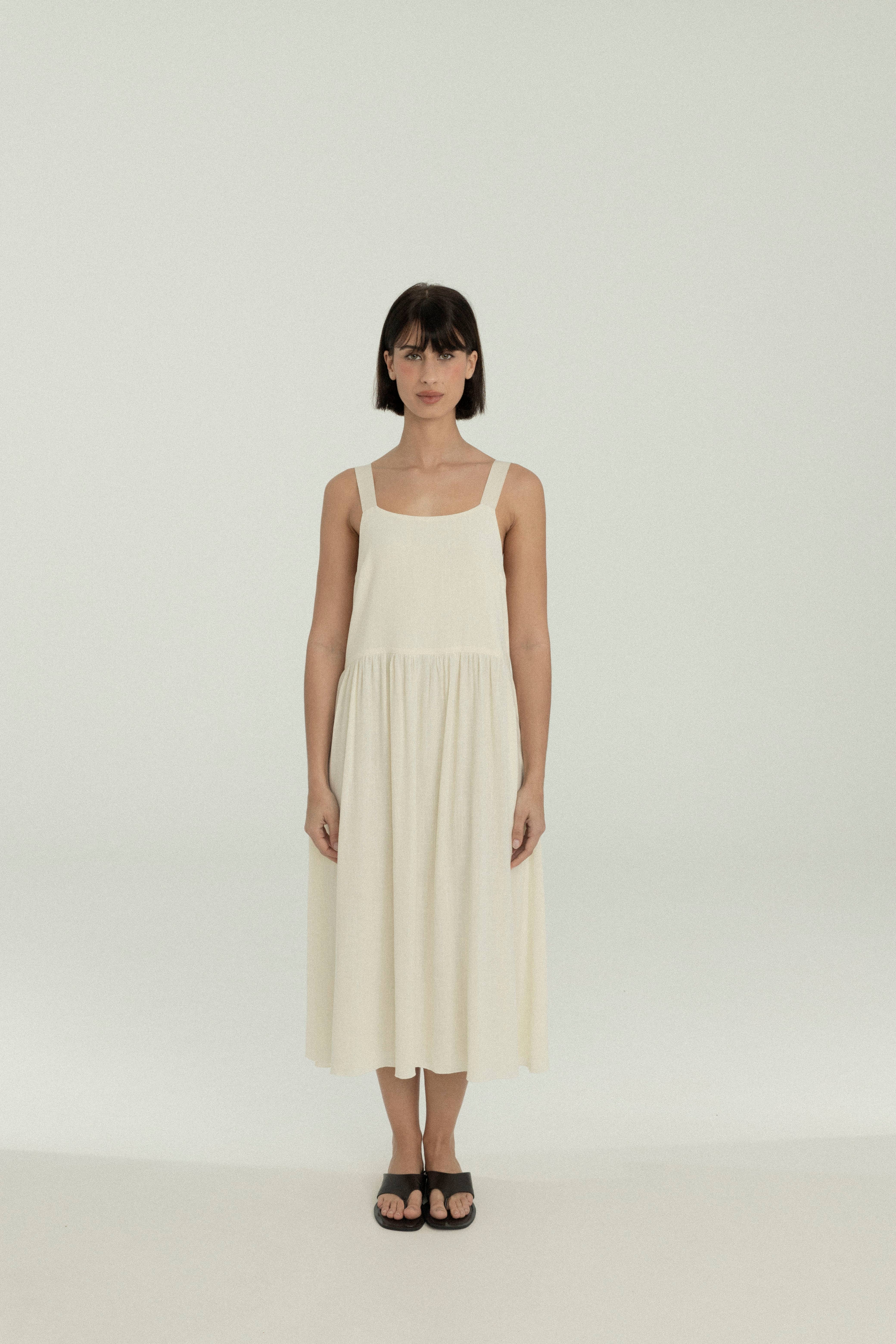 Your Human Soul - Wholesale Dress - Women's - 23h - long linen dress13