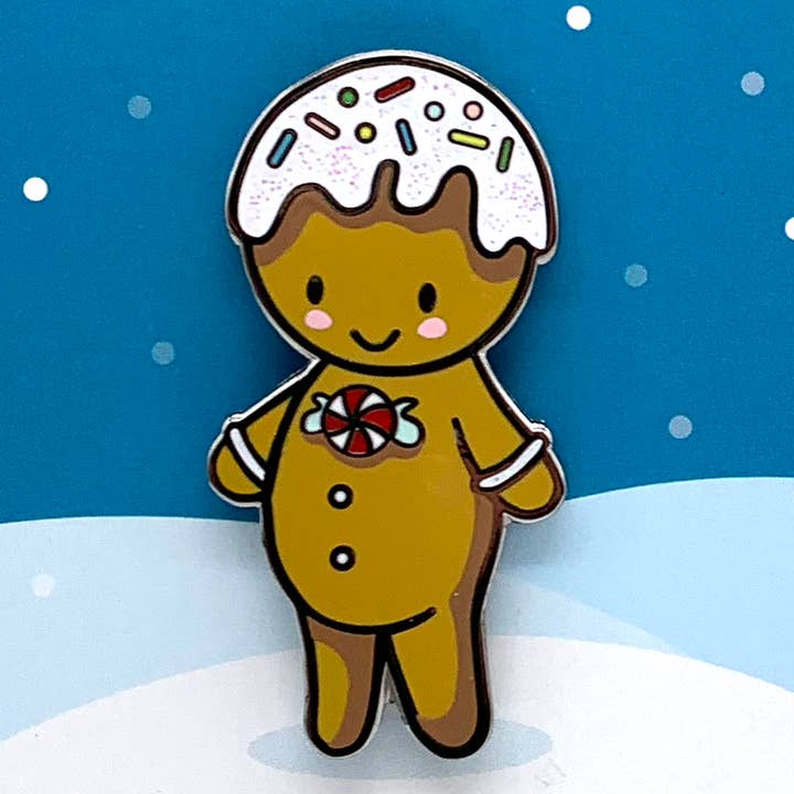 rose & roo - Wholesale Lapel Pin/Button - Bite Me Enamel Pin4