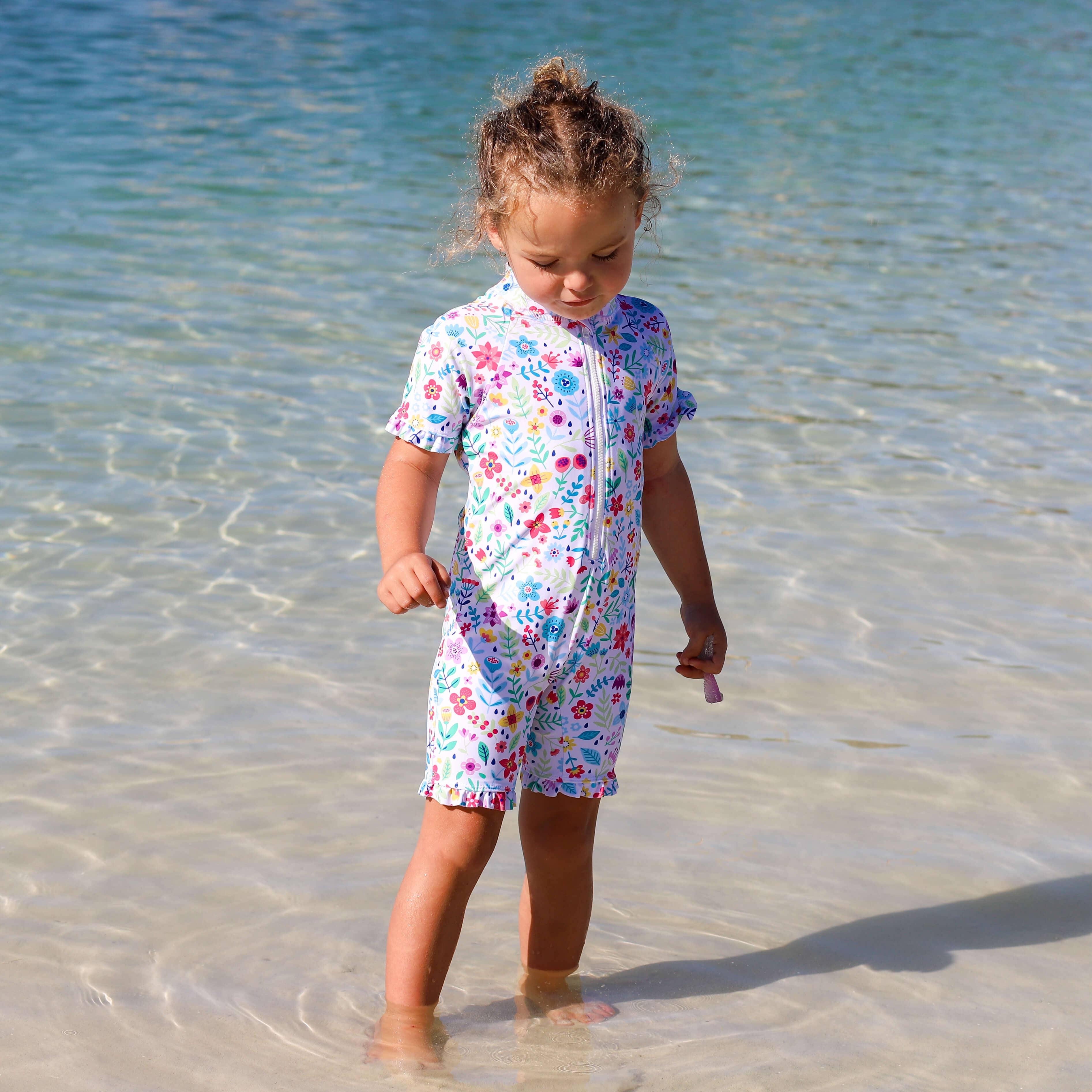 Tic Tas Togs - Vendita all'ingrosso Costume intero - Bambini - Costume da sole con volant | Ditsy Daisy3