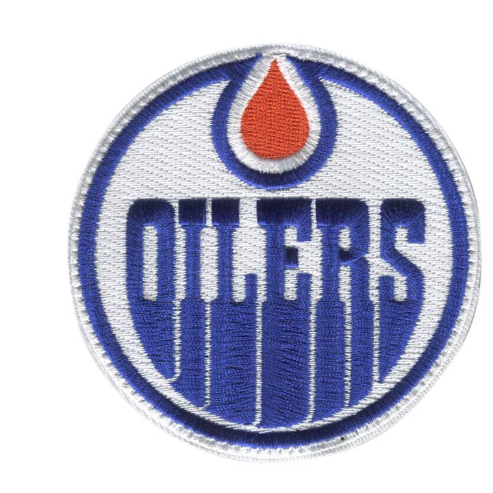 Officielt licenseret Edmonton Oilers NHL-hold krogmærke (ikke et strygemærke) for engroshandel hos HEDi