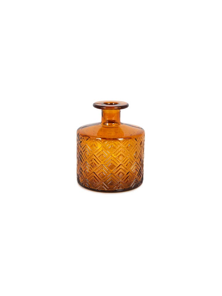 Organic Mini Decorative Vase - Amber for wholesale by Veremundo Home