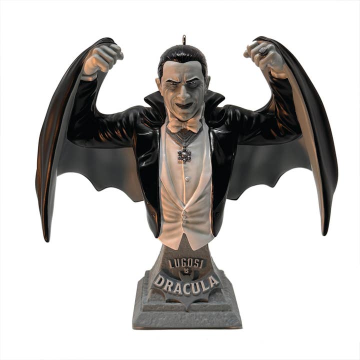 Retro-a-go-go! - Wholesale Ornament - Bela Lugosi is Dracula Masterpiece Ornament - Silver Screen