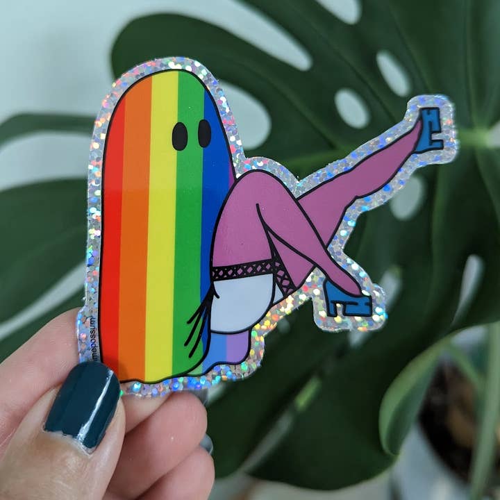 Pride is Boo-tiful Sticker for wholesale by femmepossum
