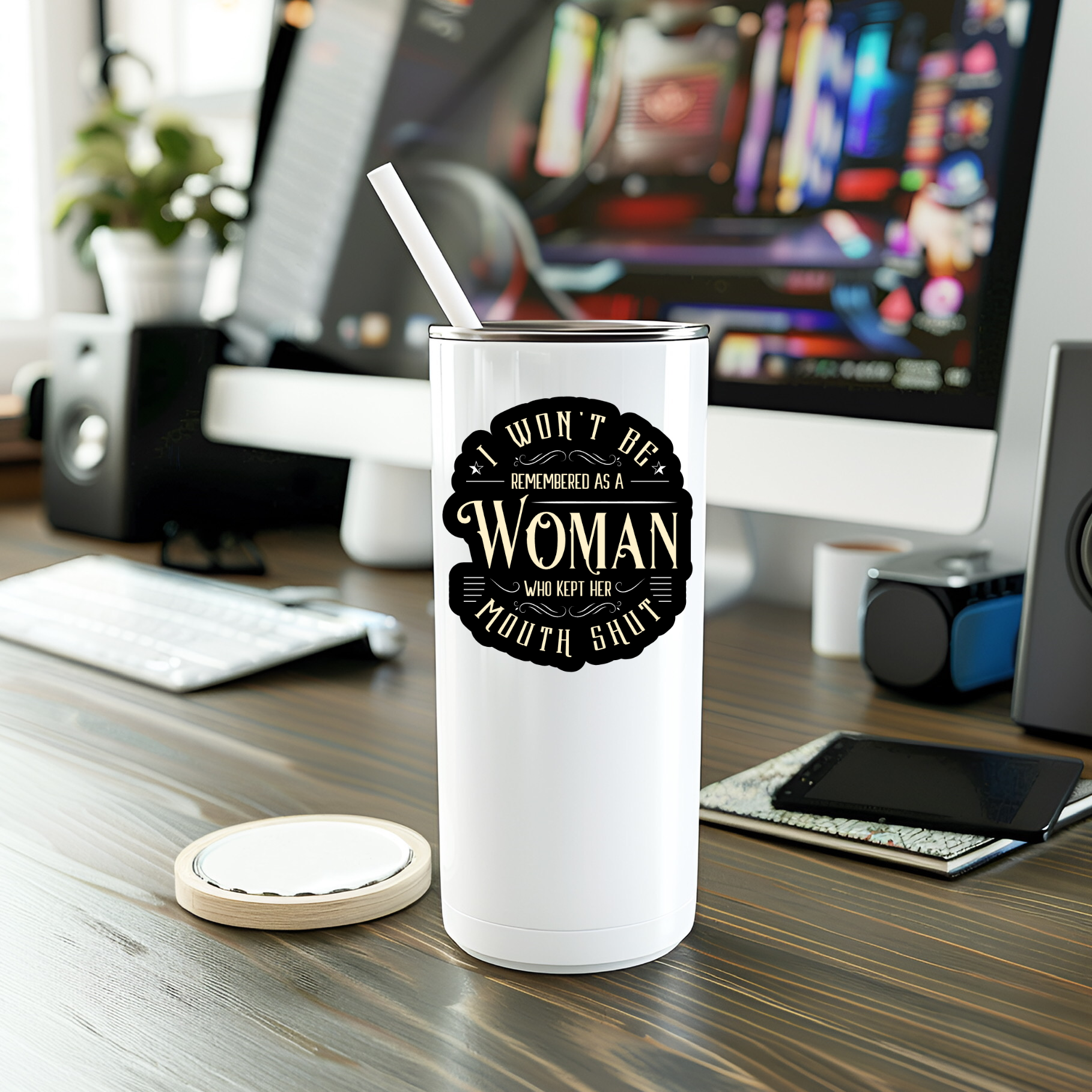 Mystical Monkey Toes - Wholesale Sticker - I Won't Be Remembered Vinyl Sticker2