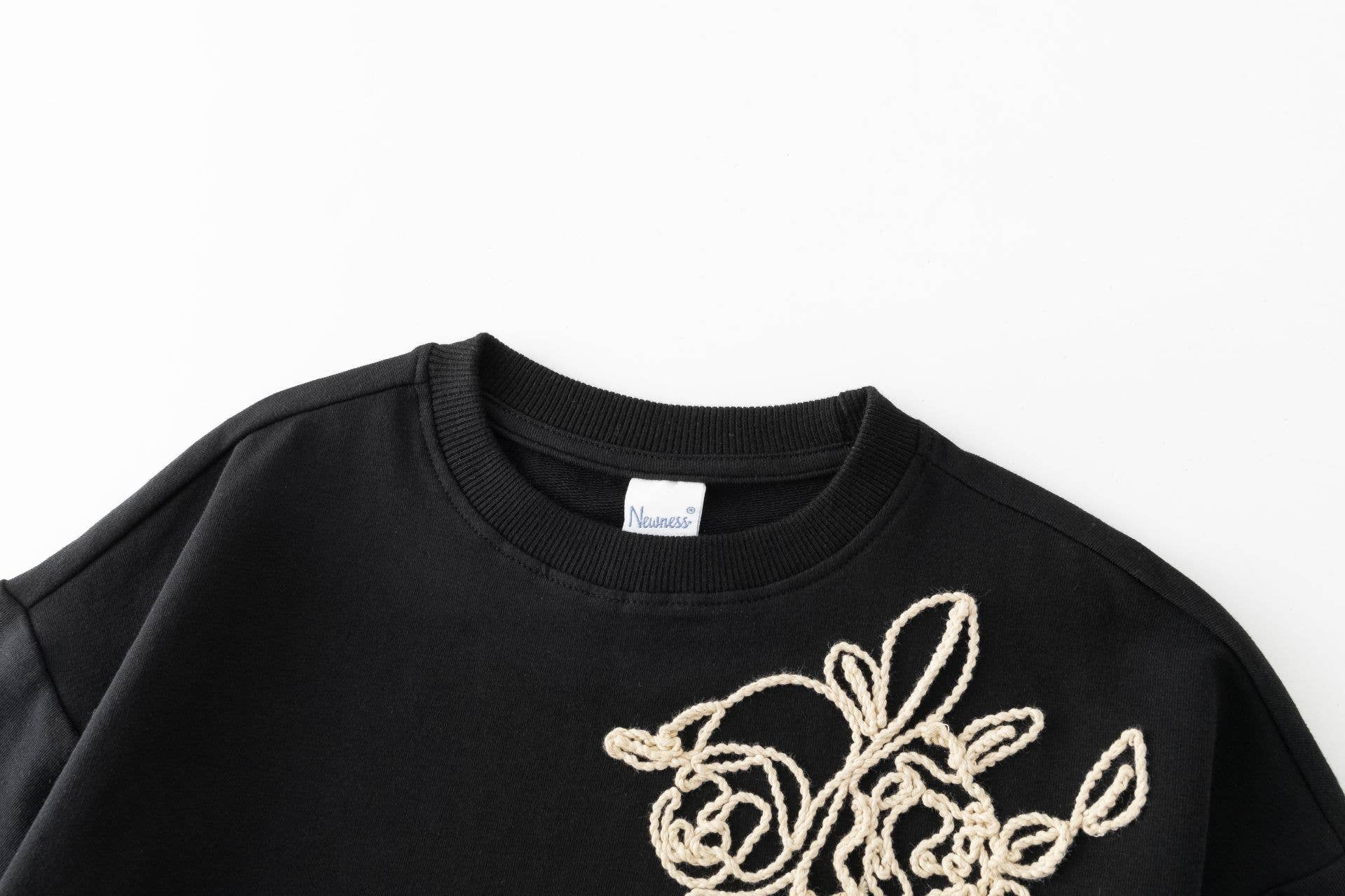 Newness Kids - Wholesale Sweatshirt - Kids - Sweatshirt with drawstring graphic winter clothing girl JGI657913