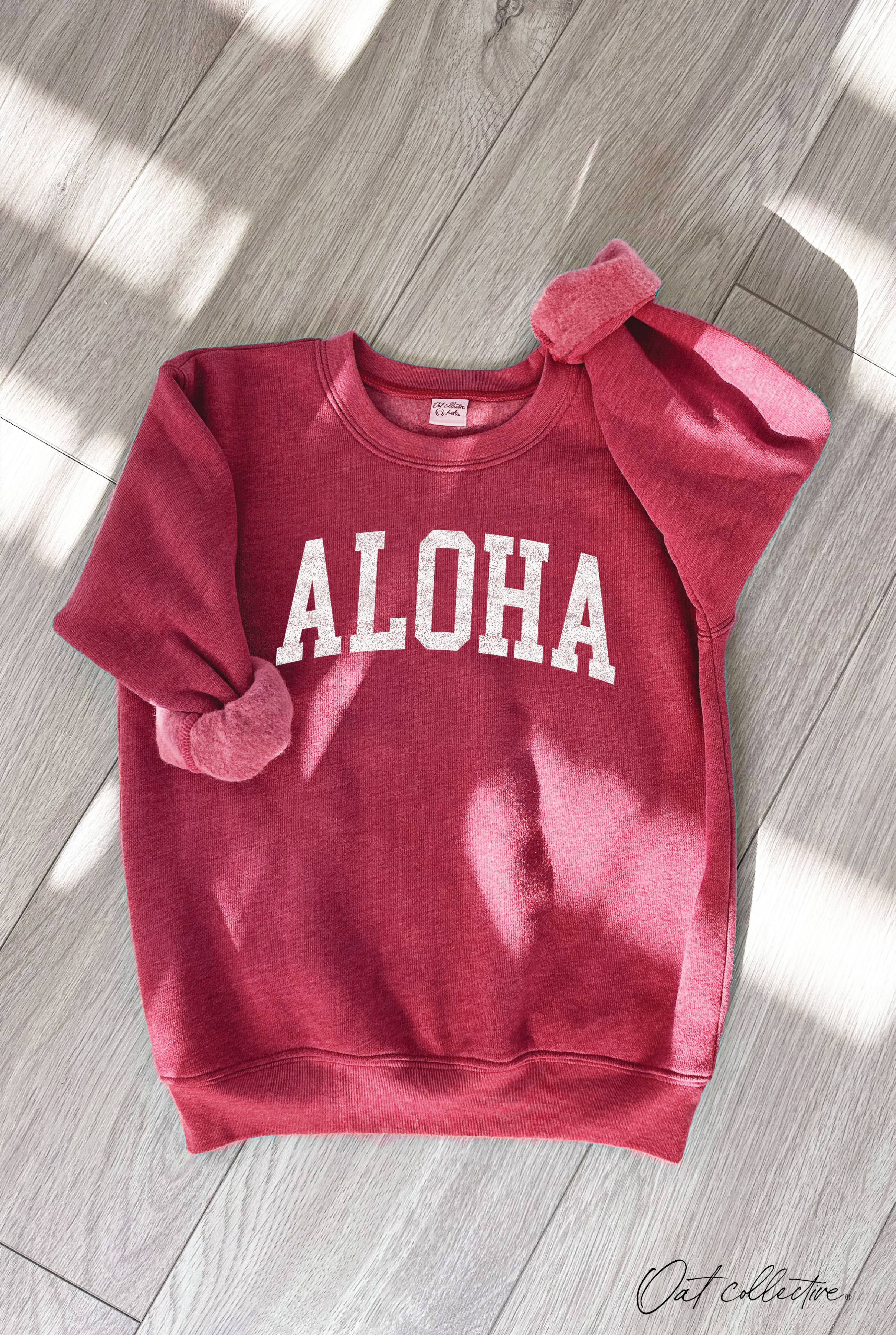 OAT COLLECTIVE - Venta al por mayor Sudadera - Niños - Sudadera Gráfica Unisex para Jóvenes ALOHA2