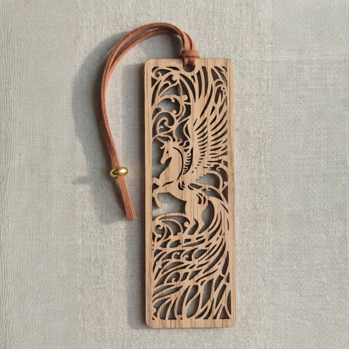 Houten Bladwijzer Pegasus - Signature Collectie voor wholesale door LILLADREY