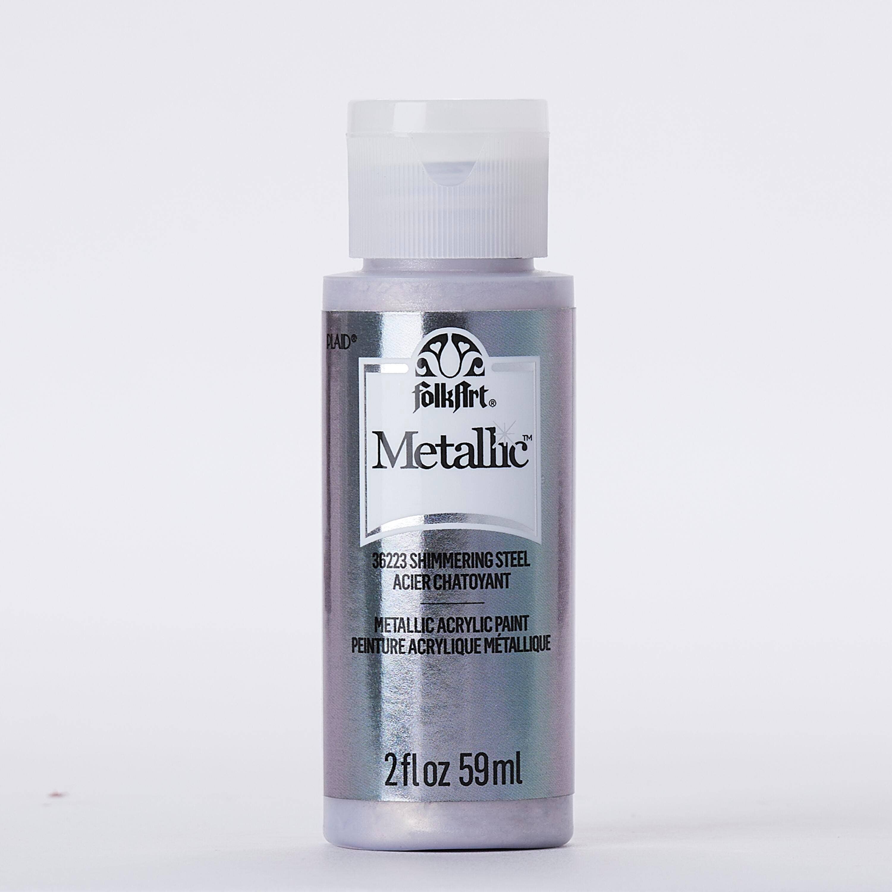 Plaid Crafts - Wholesale Acrylic Paint - FolkArt ® Metallic Acrylic Paint, 2 oz. 34