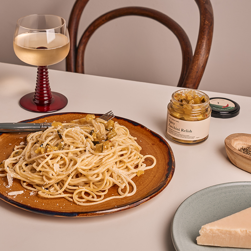 Women's Work – wholesale Relish – Kryddig Zucchini Relish PETITE1