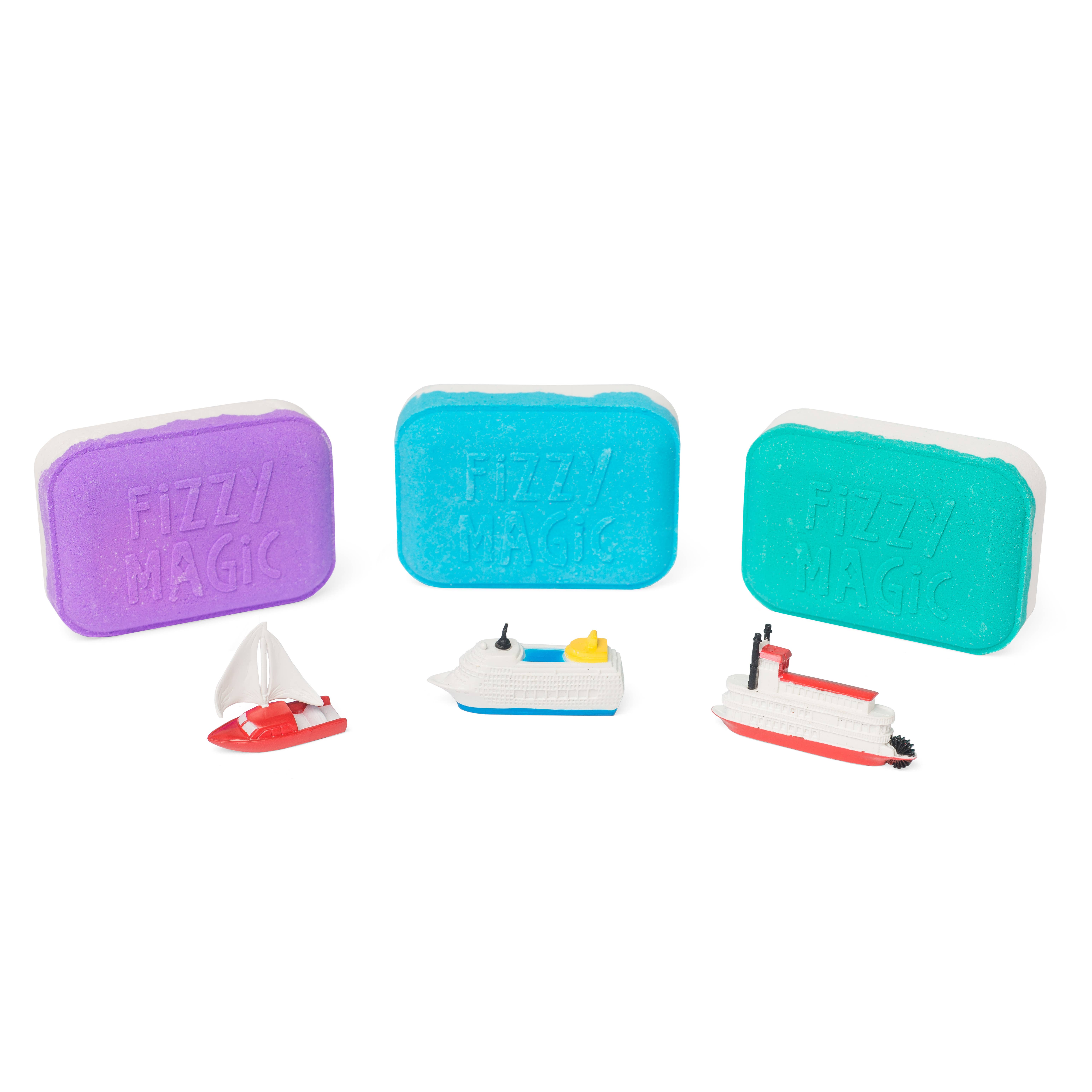 Purposeful Bliss - Fizzy Magic - Wholesale Bath Bomb/Fizz - Kid's Bath Bombs, Boat Surprises Mix0