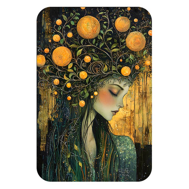 6 GICLEE GREETING CARDS " GOLDEN FAIRY TALES SET #3 " for wholesale by FINE ART CARDS AND GIFTS