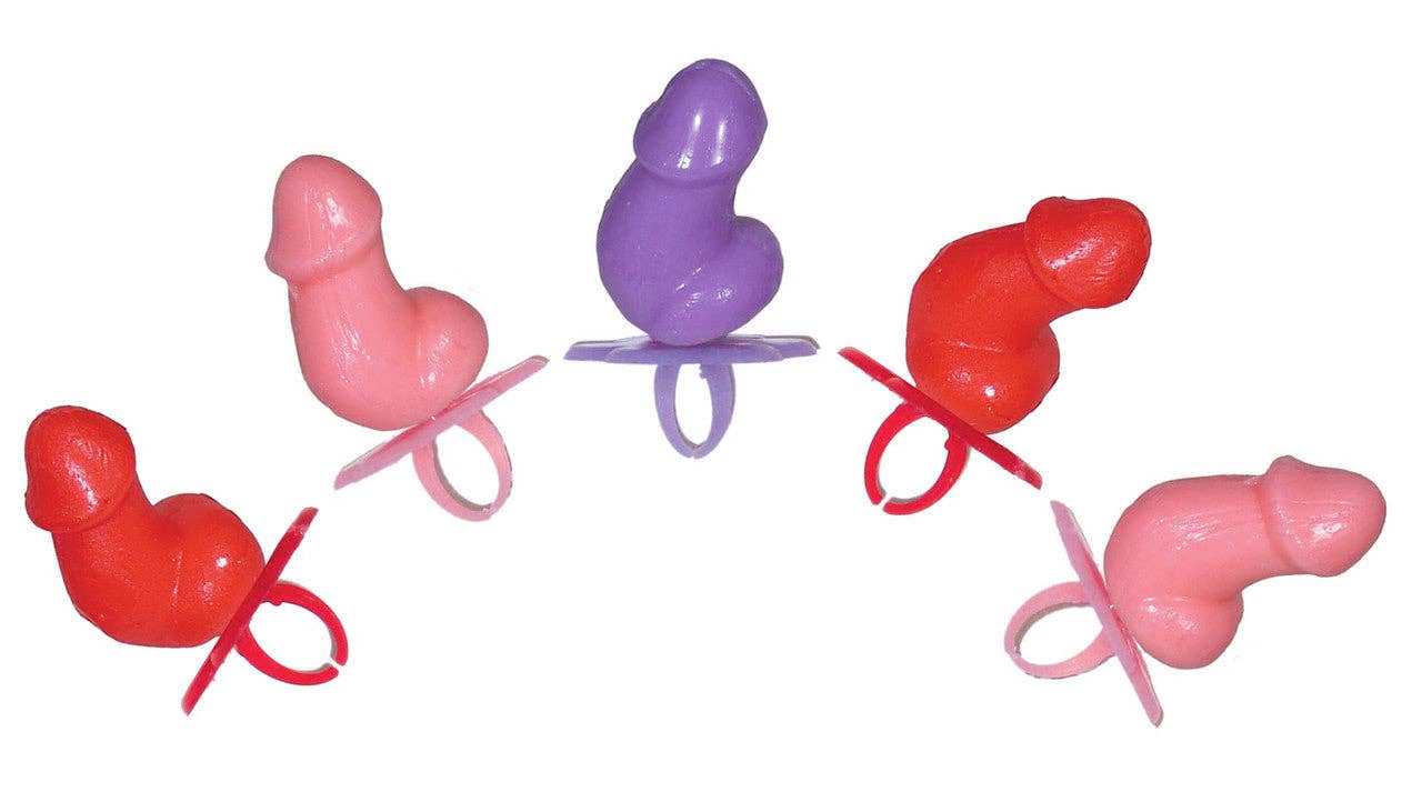 Little Genie Productions – wholesale Lollipop – Super Fun Penis Solitaire Ring Pop- POP Display of 302