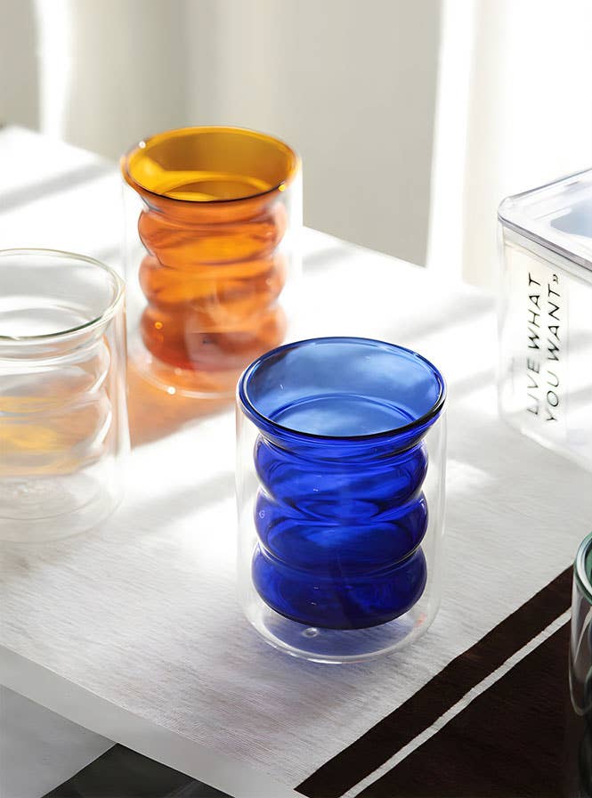 TUTU Home - Wholesale Drinking glass/cup - "Lanterne" Double-Wall Glass Cup 220ml – Borosilicate3