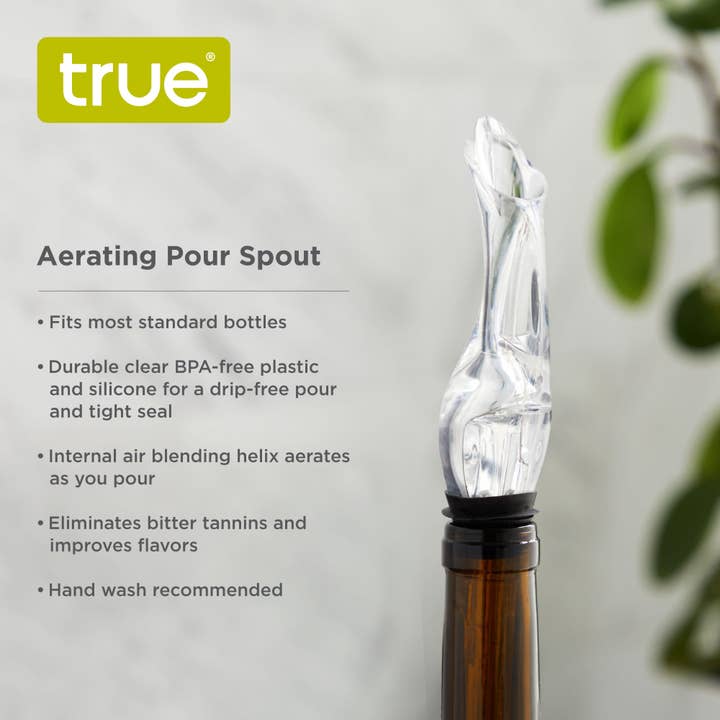 TRUE - Wholesale Wine Aerator - Aerating Pour Spout3