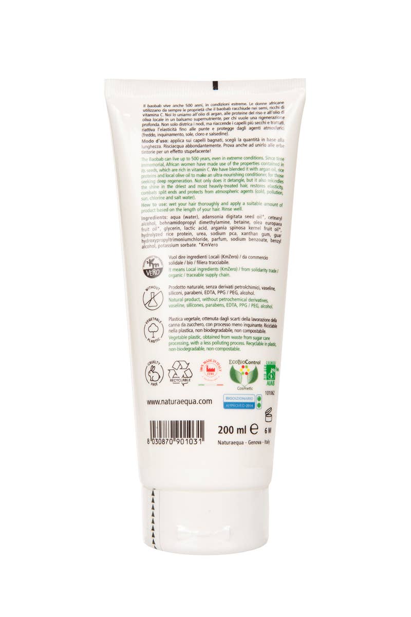 NaturaEqua - Wholesale Leave-in conditioner - TESTER BIO Baobab balsem - slechts 1 stuk per bestelling1