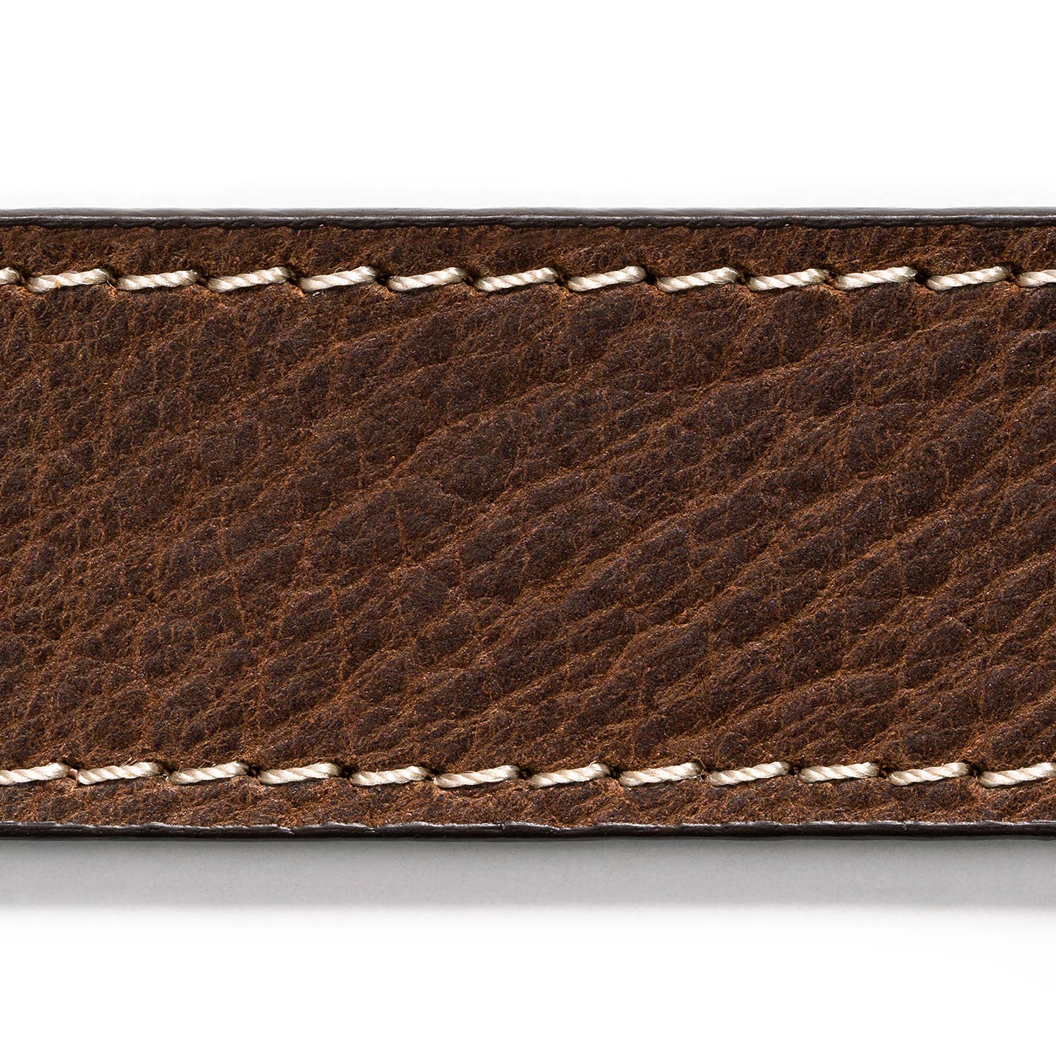 SlideBelts - Wholesale Belt - Men's - Woodland Contrast Stitched Belt - Brass Buckle1