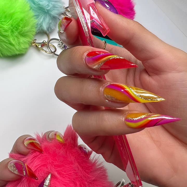 NABulous - Wholesale Keychain - Women's - Long Nails Card Grabber | NABulous18