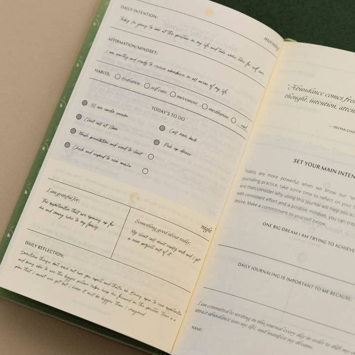 MantraBand - Wholesale Journal/Diary - The Daily Intention Journal®4