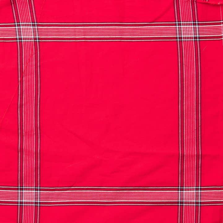 Folclore Crafts - Wholesale Scarf - Unisex - "Tabaqueiro" or "Alcobaça" handkerchief | half linear meter fabric1