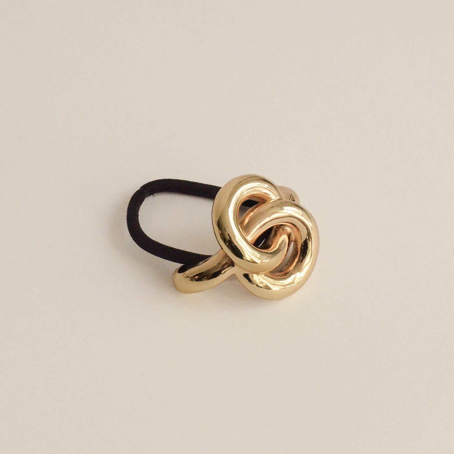 nar'sha - Wholesale Hair Tie - Eternal Loop Ponytail Hair Tie | Gold1