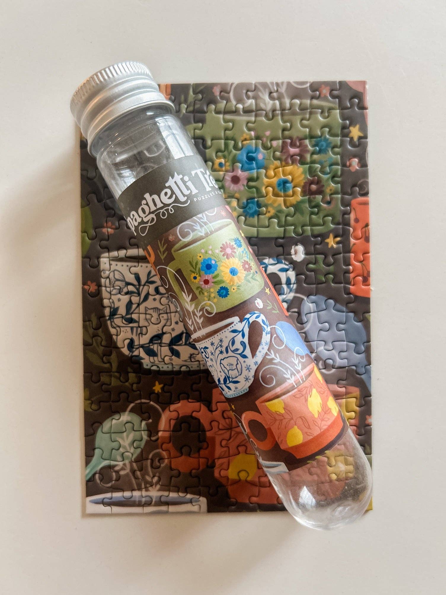 Spaghetti Tree Puzzles and Games - Vente Puzzle – adulte - Puzzle Mini 150 Pièces Sip and Savor6