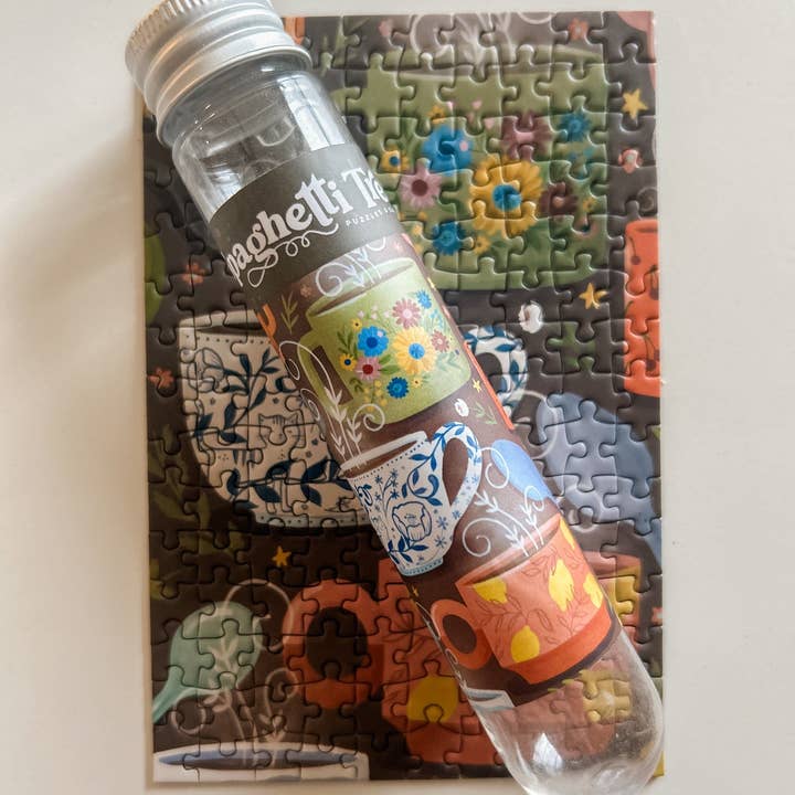 Spaghetti Tree Puzzles and Games – Engroshandel Puslespil - Voksen – Sip og nyd 150 stk mini puslespil6