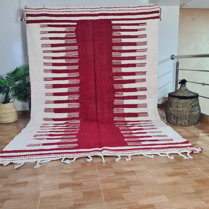 TAPIS MAROCAIN 100 % FAIT MAIN 200 - 300 cm n° 206 pour la vente par Maroccarpets Poufs and pillows wholesale +31648976894