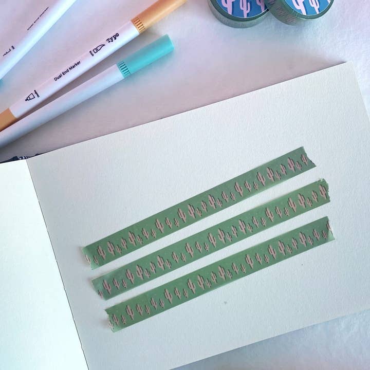 Cactus Mania - Washi Tape for wholesale by This is Taliah
