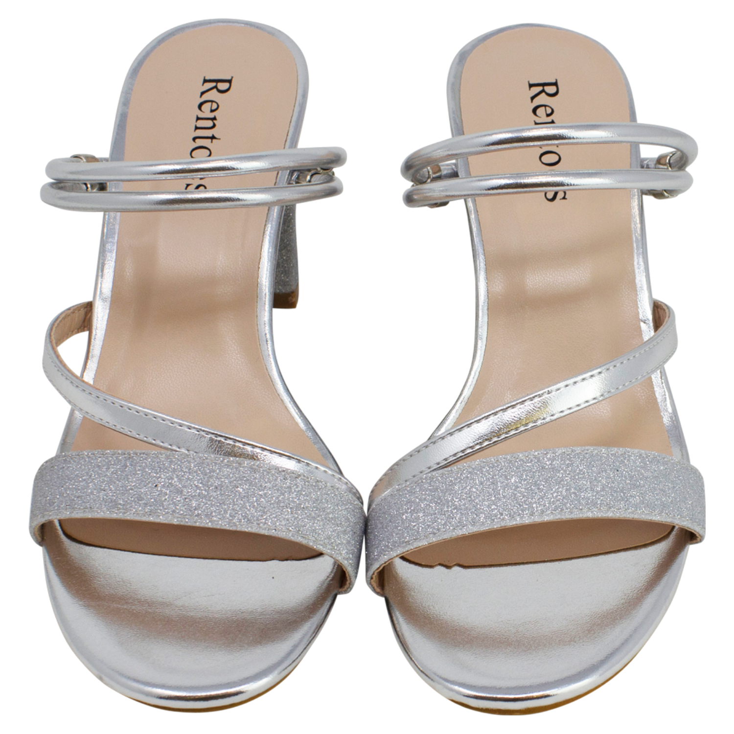 Rentoes - Vendita all'ingrosso Tacchi alti - Donna - Sandalo da donna imbottito con tacco largo XF-27