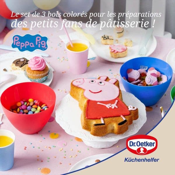 Dr. Oetker – wholesale Blandningsskål – Set med 3 skålar för att laga mat med barnen Dr. Oetker3