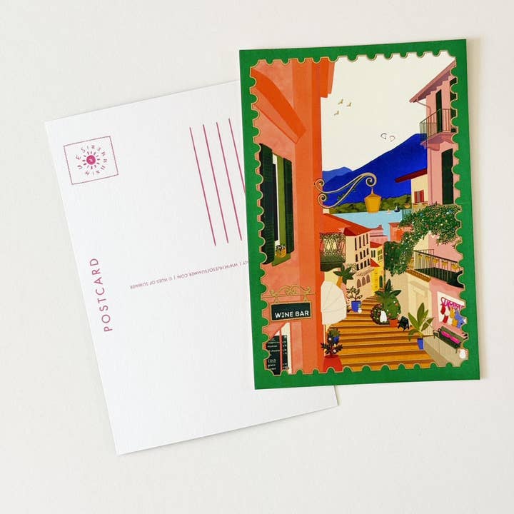 Hues of Summer - Wholesale Postcard - Postcard | Lake Como