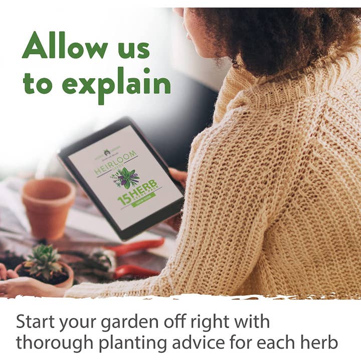 Homegrown Garden - Wholesale Plant Seeds - 15 Culinary Herb Seed Vault - Heirloom and Non GMO6