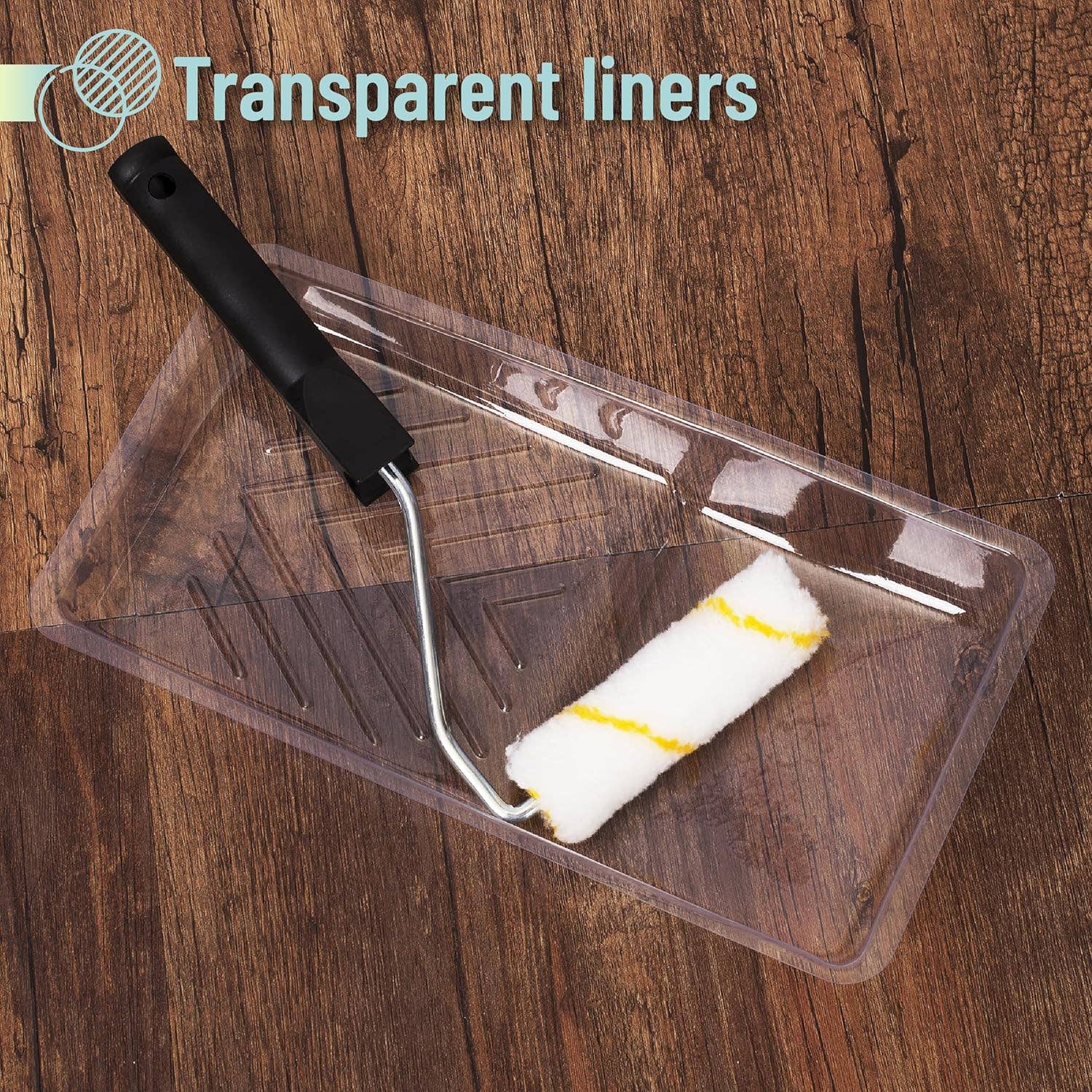 Bates Choice - Vente Outil de bricolage - Bates - Bac à peinture, 4 pouces, paquet de 24, bacs à peinture, bac à peinture en plastique4