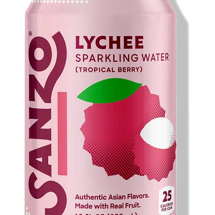 Sanzo - Wholesale Sparkling Water - Lychee (Tropical Berry) | 12-pack1