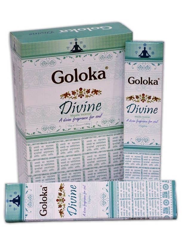 Goloka Premium Incense 15g Divine for wholesale by AUM Fragrances