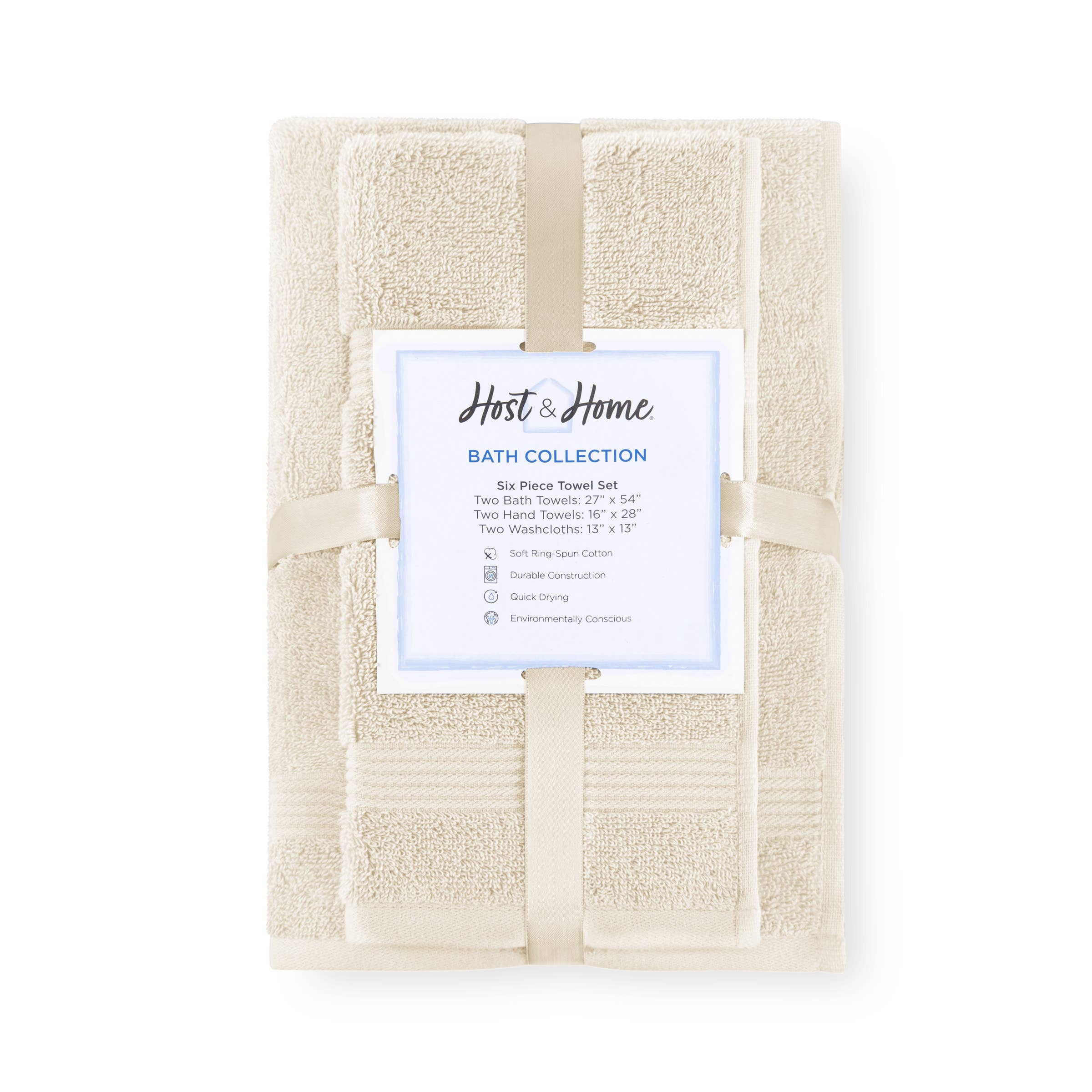 Arkwright Home - Wholesale Towel Set - Host & Home 6-Piece Bath Towel Set, Color options4