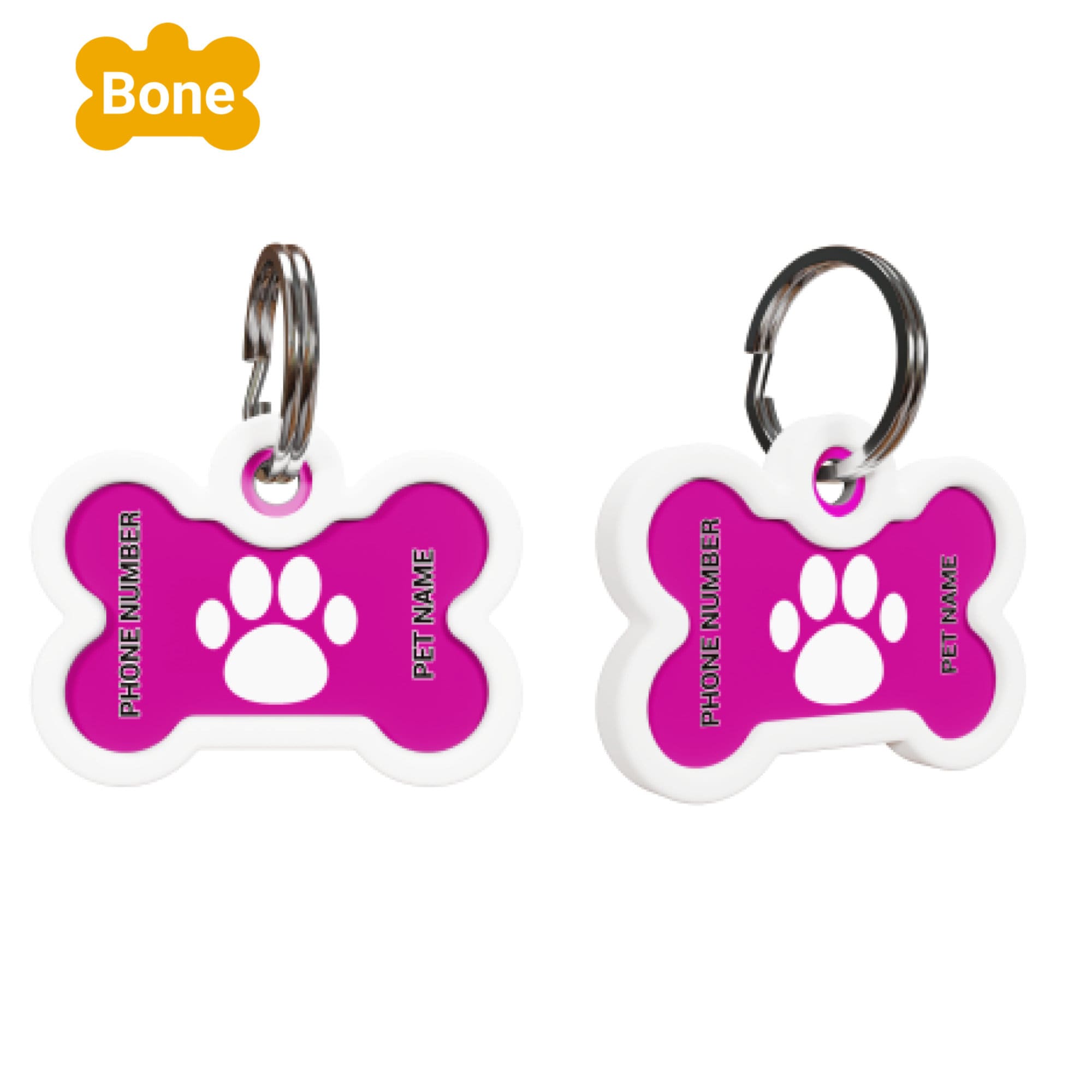 Animal ID - Wholesale Pet Identification Tag - Cat/Dog - Personalized Dog Id Tag For Collar Silent Pet Tags Cat Tag2