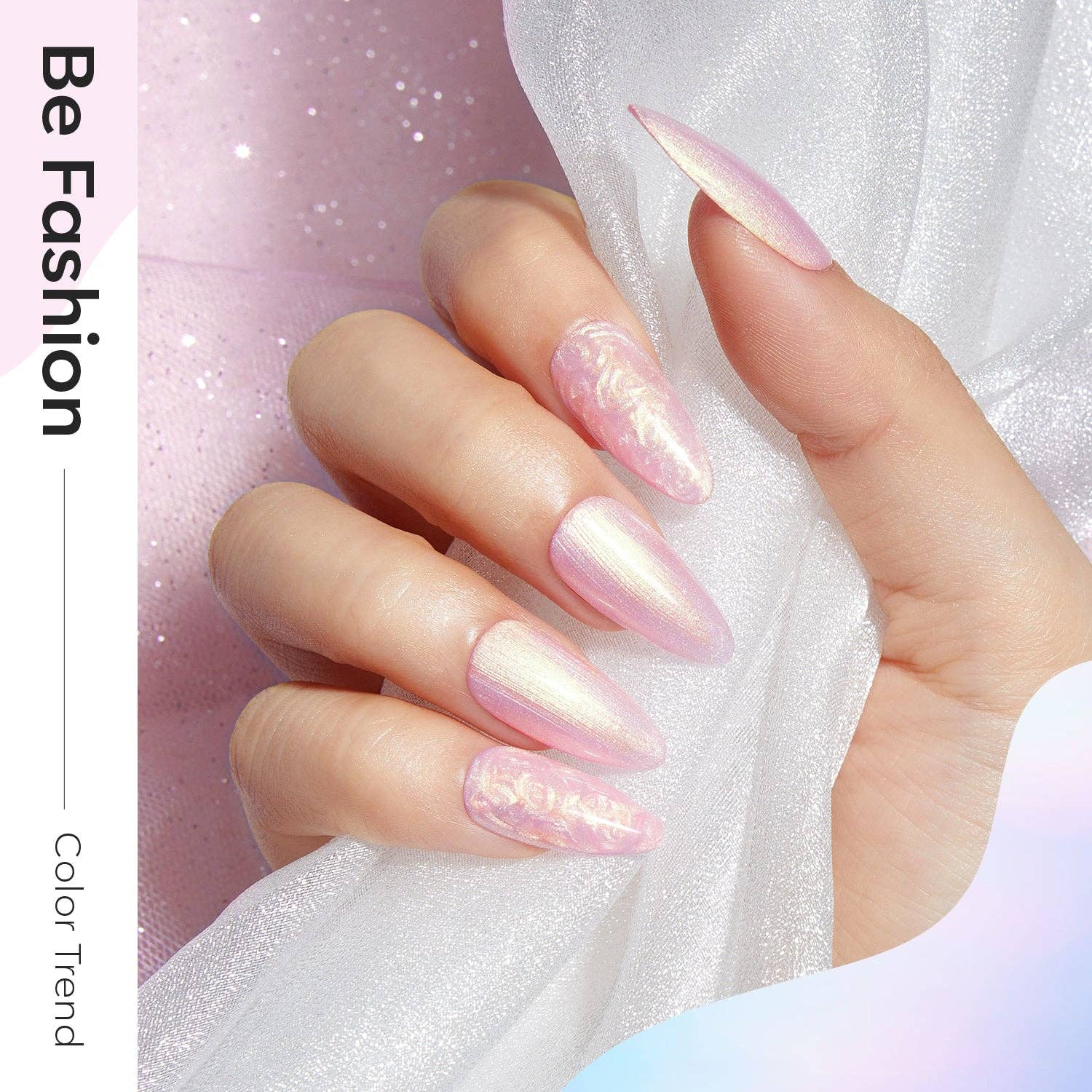 Modelones - Wholesale Nail Polish Set - Mermaid's Shell - 6 Shades Gel Nail Polish Set 7ml4