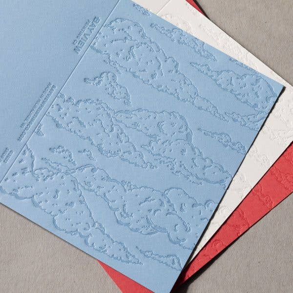 Clouds - Let the Light In: Set di carte in scatola per la vendita all'ingrosso da parte di Bay View Printing Co