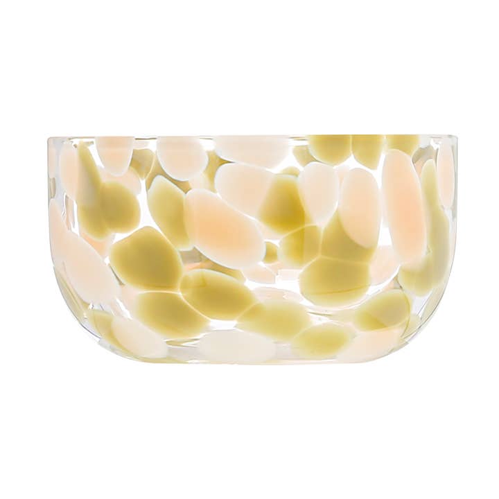 Khaki speckled bowl D11 H5.5cm for wholesale by Opjet Paris