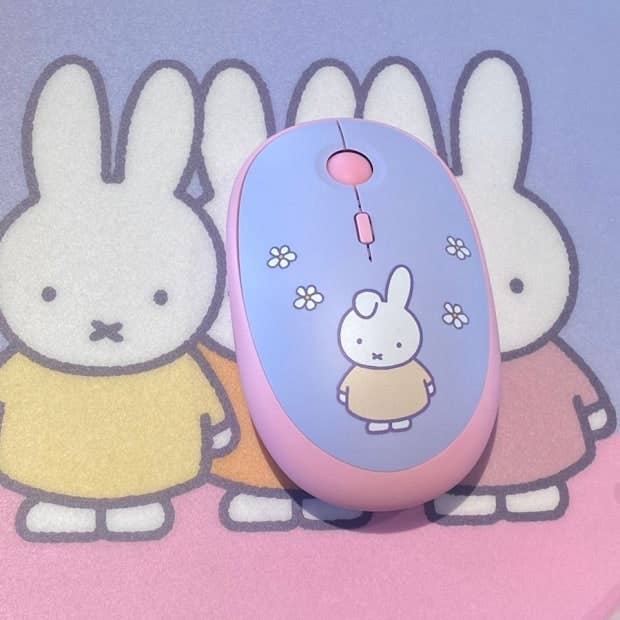K-Wonderland - Wholesale Mousepad/Trackpad - ROICHE Miffy Wireless Mouse – Best Gift6